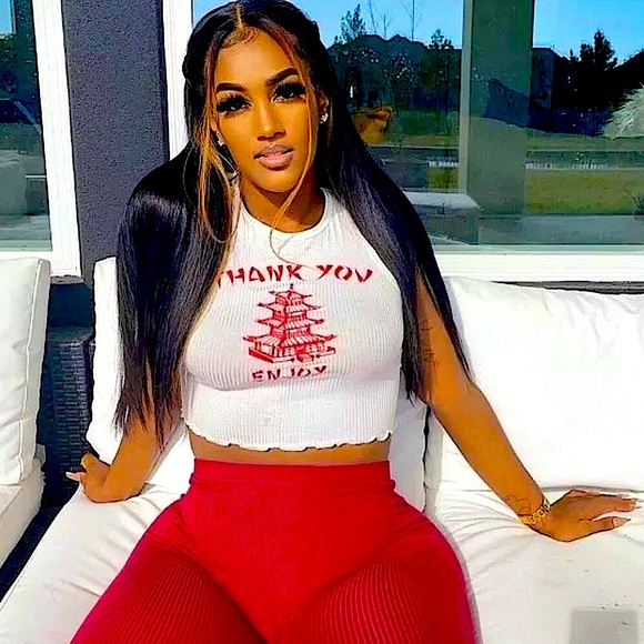 Thank you 🥡 takeout crop top - Picture 10 of 16